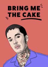 Bring Me The Horizon Metal Birthday Card 16324 created by YOB & YAG