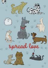 Spread Love Dogs created by Teresa Kendel