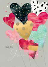 heart balloon Valentines Day Card 19192 created by cory reid