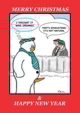 carrot boner New Year Card 46477 created by Graham Cammillare