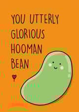 bean utterly Love & Friendship Card 20998 created by Janina Vigurs