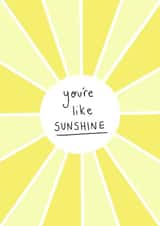 sunshine sun Just because Card 17755 created by Jessica Rachel Sharp