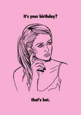 paris hilton Celebrity Birthday Card 46513 created by Bad Lines
