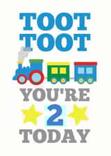 2 Today Train Card created by Tangerine Lamp