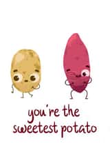 Potato Valentines Valentines Day Card 14986 created by Lots of Love, Hannah 