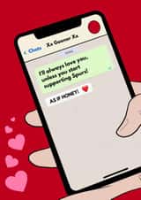 Arsenal Football Valentines Day Card 43589 created by Elgo Designs