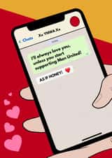 Liverpool YNWA Valentines Day Card 43591 created by Elgo Designs