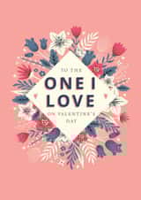 One I Love - For Her - Valentine’s Day - Pretty created by Dalia Clark Design