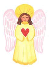 angel love Card 44459 created by Naomi Karsudjono