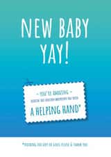 kindness voucher New Baby Card 13054 created by Lisa Jestico