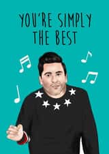 You’re simply the best Schitts creek Card 15324 created by The Amyverse