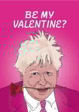rose be my valentine Valentines Day Card 15271 created by CatherineCritchley.
