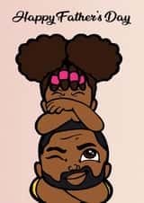 child parent Father's Day Card 19959 created by IBERE APPAREL