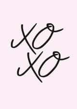 xo xoxo Valentines Day Card 46602 created by Studio Cohen