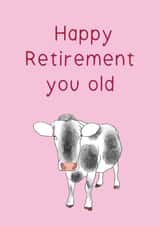 old illustration Retirement Card 12978 created by DawnOfTheDom
