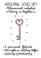 Moving in Together New Home Card created by FROGGIE & ROSBIF