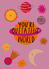 space universe Valentines Day Card 17631 created by Isabella