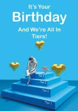 birthday tiers Card 39705 created by Twisted Thoughts