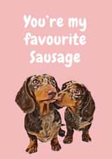 favourite animals Valentines Day Card 20655 created by Studio Woof