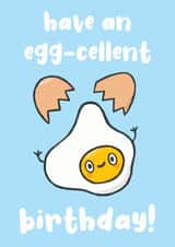 egg yolk Birthday Card 10004 created by Sarah-Anne Brown