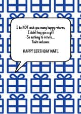 buy cheeky Birthday Card 46639 created by Chuckles
