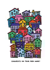 congrats illustration New Home Card 20751 created by EM.ME.LEE