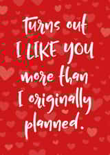 like you love you Valentines Day Card 44389 created by Chubby Sparrow