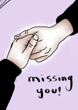 missing miss you Just because Card 42852 created by Jenny’s A&D Art