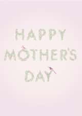 floral pretty Mothers Day Card 24149 created by Dee Cresswell