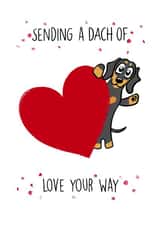 dach pun Valentines Day Card 44181 created by Laura Deakin