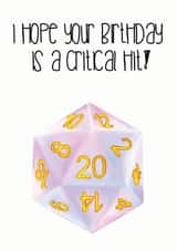 game dice Birthday Card 19098 created by Peach and Mimi