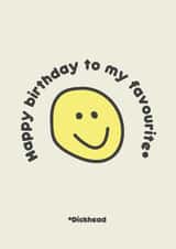 smile smiley face Birthday Card 42080 created by Lindi Designs