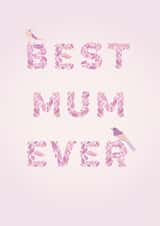 best mum Mothers Day Card 24150 created by Dee Cresswell