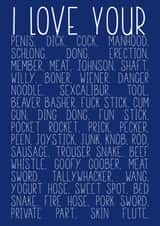 Boyfriend Husband Valentines Day Card 40366 created by Oh You Know Aaron