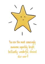 You are the biggest super star ever! created by Sally Wilkinson
