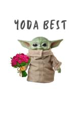 star wars yoda Valentines Day Card 44325 created by KokoandDoo