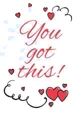 clouds squiggle Love & Friendship Card 43663 created by Morris Art & Soul