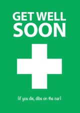 Get well soon - dibs on the car created by Alex Smith