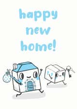 Cute New Home Card - Moving - Happy New Home created by Sarah-Anne Brown