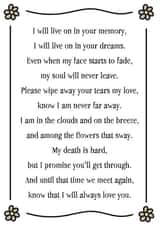 sorry for your loss condolences Sympathy Card 46631 created by HabFab