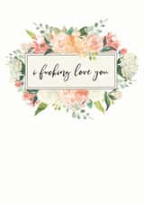 adult rude Valentines Day Card 28082 created by Open Space Collective