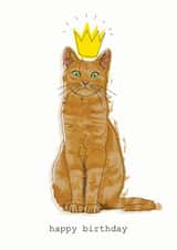 Cat Lover Birthday Card created by doodleshoe paper goods