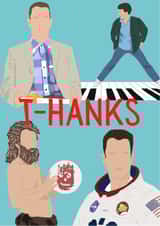 T-Hanks - Thank you card created by Swisa Creates