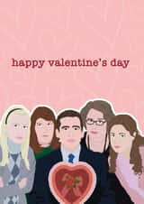 The Office US Office Valentines Day Card 13580 created by Bonne Nouvelle