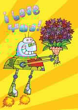 I LOVE YOU created by Dave Sutton