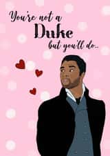 Bridgerton Duke valentines day created by Made_by_mayfly