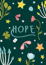 Quarantine hope card created by The Jaunty Cocoon