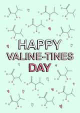 love heart Valentines Day Card 21101 created by Flora Mack