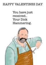 Escape to the chateau  Dick Valentines Day Card 42239 created by Fryer Tucks