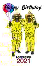 Lockdown Quarantine Social Distancing Birthday Card created by Funnilyenough